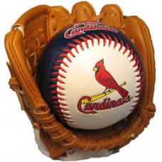 Cardinals Ball & Glove Set
