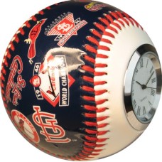 Cardinals Clock Baseball