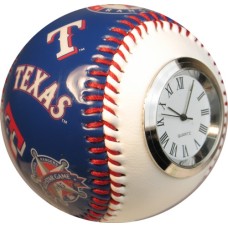 Rangers Clock Baseball