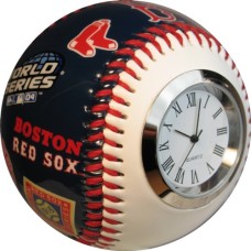 Red Sox Clock Baseball